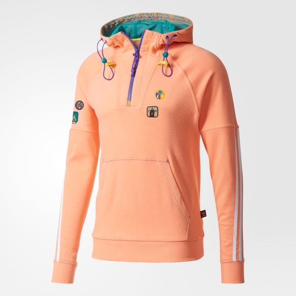 NWT adidas x Pharrell Hu Sunglow Hoodie L - Picture 4 of 8